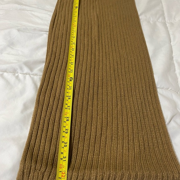 Michael Kors Tan Ribbed Women's Sweater - Picture 5 of 7